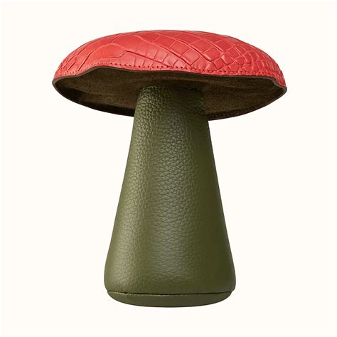 hermes mushroom paperweight|hermes and mycoworks bags.